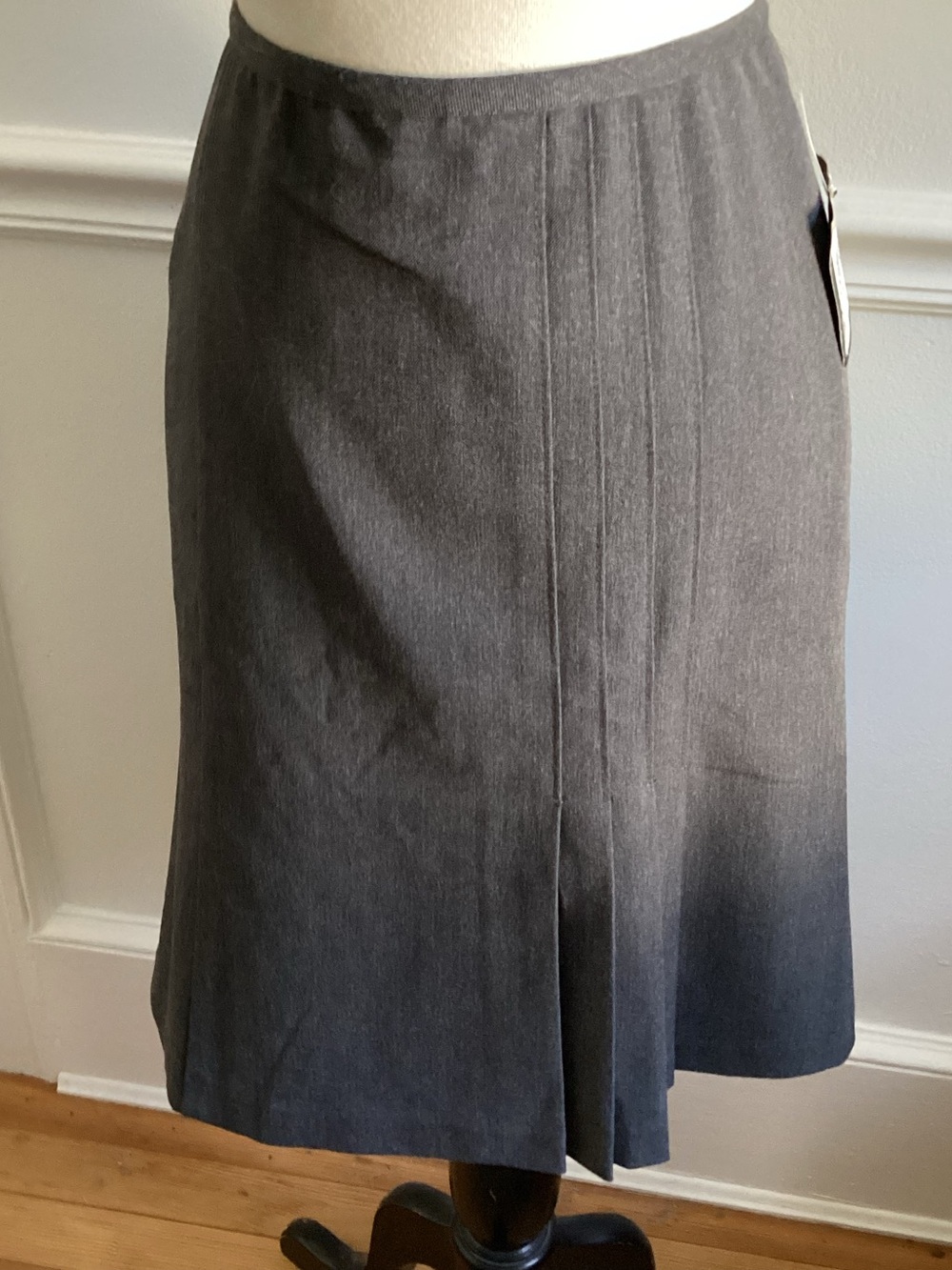 Nanette Lepore Classic Gray A-Line Women's Skirt